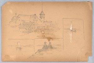 Esquisses à Marlborough - Arnold William Brunner