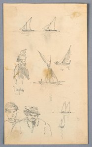 Croquis à Naples - Arnold William Brunner