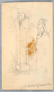 Esquisses de bustes en pierre - Arnold William Brunner
