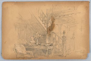 Escalier—Mossley Hall