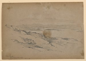 Vue vers le nord depuis Green Mountain - Arnold William Brunner