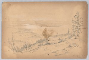 Vue depuis Green Mountain - Arnold William Brunner
