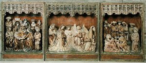 Retable, de Kalkar, Bas-Rhin, c.1483