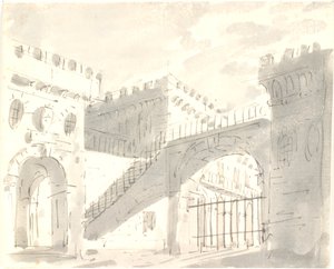Cour de palais avec portes - Aron Wallick