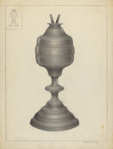 Lampe à camphène - Arsen Maralian