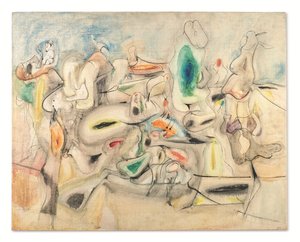 Bonjour, Mme Lincoln - Arshile Gorky