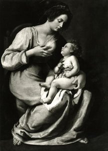 Madone aux cerises - Artemisia Gentileschi