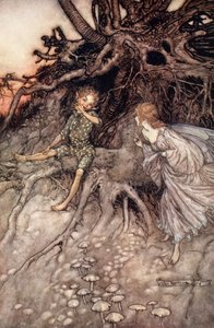 Je suis ce joyeux vagabond de la nuit, illustration de 
