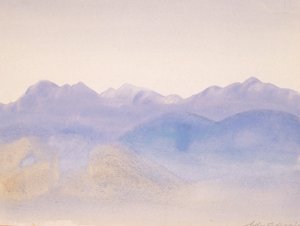 Brume bleue