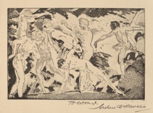 Près de Caliban - Arthur B. Davies