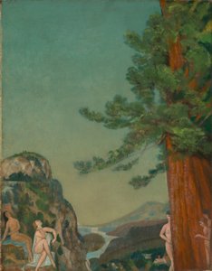 Sur les falaises - Arthur B. Davies