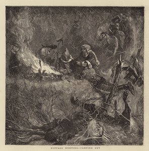 Chasse au Bison, Camping