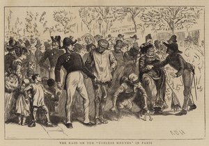 Le Raid sur les bouches inutiles à Paris - Arthur Boyd Houghton
