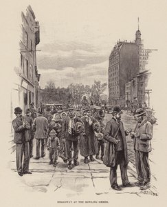 Broadway au Bowling Green - Arthur Burdett Frost