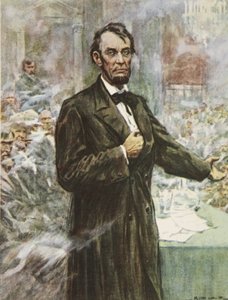 Abraham Lincoln, le grand émancipateur (illustration de 