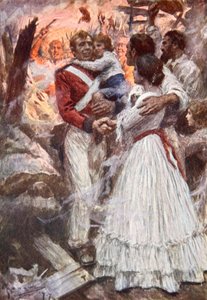 La bravoure du lieutenant Havelock (litho en couleur) - Arthur C. (after) Michael