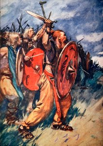 Bataille de la forêt de Teutoburg, Allemagne, 9 après J.-C. - Arthur C Michael