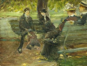Dans le parc - Arthur Clifton Goodwin