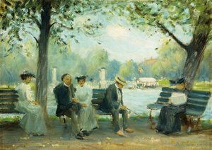 Dans les Jardins Publics, Boston