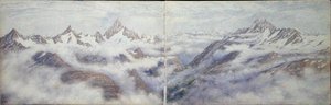 Vue du Breithorn