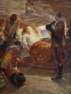 La mort de Sir Francis Drake - Arthur David (after) McCormick