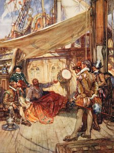 Le tambour de Drake, illustration de 