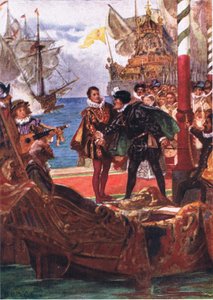 Non, pas les États, achetez-vous, vous, vous, illustration de Romance of History: The Netherlands, années 1920 - Arthur David McCormick