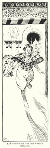Couru devant pour avertir son maître - Arthur David McCormick