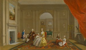 La famille John Bacon - Arthur Devis