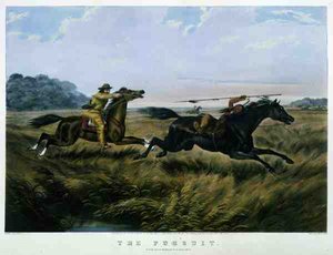 La Poursuite - Arthur Fitzwilliam (after) Tait