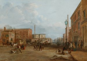 London Road, Manchester - Arthur Fitzwilliam Tait