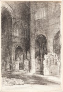 Une nef de cathédrale - Arthur Frederick Payne