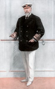 Le roi Édouard VII du Royaume-Uni, 1910