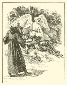 Sir Guyon, le champion de la chevalerie (gravure) - Arthur George Walker