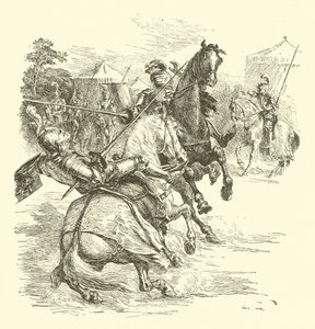 La Légende de Britomart, Le Tournoi - Arthur George Walker