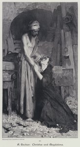 Christ et la Madeleine - Arthur Hacker