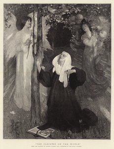 Le cloître ou le monde - Arthur Hacker