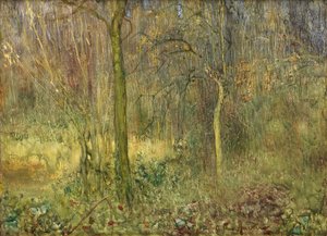 Clairière boisée - Arthur Hacker