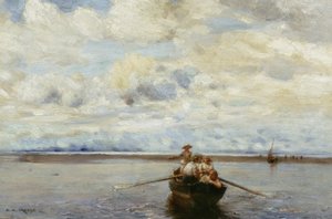 Ramasseurs de coquillages, 1885 - Arthur Hardwick Marsh