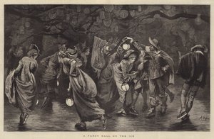 Un bal costumé sur la glace