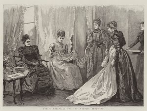 Achat de matériaux pour le trousseau de mariage - Arthur Hopkins