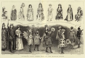 Bal costumé pour enfants à la Mansion House