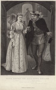 Le roi Henri VIII et Anne Bullen - Arthur Hopkins
