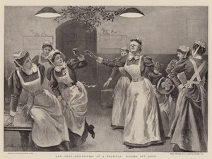 Festivités du Nouvel An dans un hôpital, infirmières en congé - Arthur Hopkins