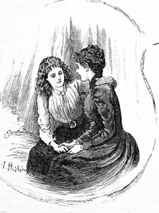 Sœurs échangeant des confidences - Arthur Hopkins