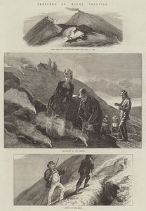 Esquisses du mont Vésuve - Arthur Hopkins