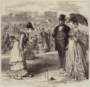 Le All-England Croquet Club à Wimbledon - Arthur Hopkins