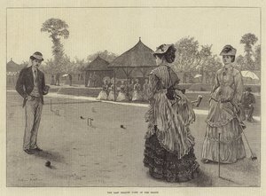 Le dernier jeu de croquet de la saison - Arthur Hopkins