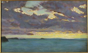 Depuis Pentire Point - Arthur Hughes