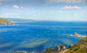 Étude pour Hannafore, West Looe - Arthur Hughes
